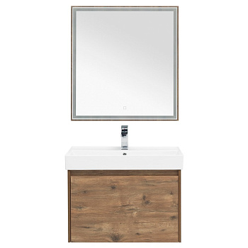 Мебель для ванной Aquanet Nova Lite 75 дуб рустикальный (1 ящик)