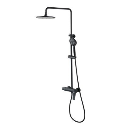 Смеситель Lemark Bronx LM3760BL для душа с регулируемой высотой штанги Смеситель Lemark Bronx LM3760BL для душа с регулируемой высотой штанги