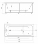 Акриловая ванна Акватек Миа 165х70 MIY165-0000001