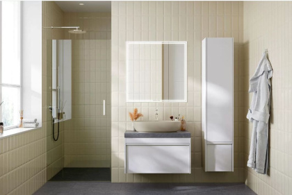 Плитка настенная 19043 Бланше беж грань 9,9*20*9.2 (40шт/0,8м2), м2