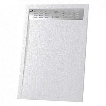 Душевой поддон RGW STМ-188W 80 x 180 см, прямоугольный, из искусственного камня, белый, 14202818-01