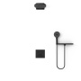 Душевой комплект VSFW-4I211RMB встраиваемый, двухрежимный, черный