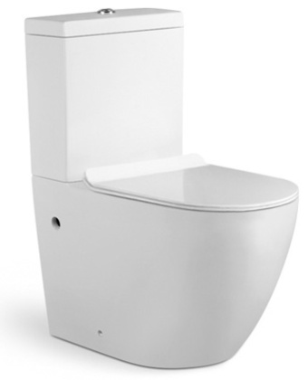 Унитаз Timo KULO TK-401 компакт, безободковый Унитаз Timo KULO TK-401 компакт, безободковый