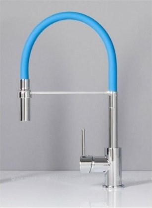 Смеситель для кухни Aquanet FF6215 синий Смеситель для кухни Aquanet FF6215 синий