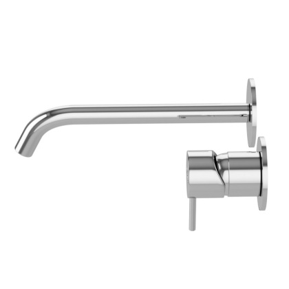 LEAF-BLI2-20-L-01-W0 Смеситель для раковины встраиваемый однорычажный, на два отверстия, длина излива 20 см, исполнение Хром LEAF-BLI2-20-L-01-W0 Смеситель для раковины встраиваемый однорычажный, на два отверстия, длина излива 20 см, исполнение Хром