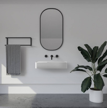 Раковина подвесная ABBER Stein AS2627-1.2 белая матовая Раковина подвесная ABBER Stein AS2627-1.2 белая матовая