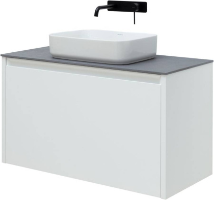 Тумба под раковину Allen Brau Fantasy 100 1.11004.WM белый матовый Тумба под раковину Allen Brau Fantasy 100 1.11004.WM белый матовый