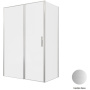 Душевой уголок Allen Brau Priority 140x80 3.31035.BA + 3.31041.BA серебро браш Душевой уголок Allen Brau Priority 140x80 3.31035.BA + 3.31041.BA серебро браш