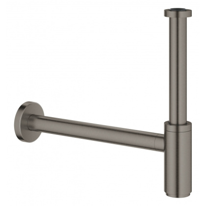 Сифон для раковины GROHE 1 1/4 дюйма из латуни, темный графит, матовый (28912AL0) Сифон для раковины GROHE 1 1/4 дюйма из латуни, темный графит, матовый (28912AL0)