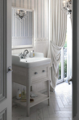 Плинтус FMС010 Кантри Шик белый 20*10*14 (уп/26 шт), шт