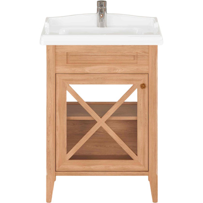 Тумба под раковину Creto Vetra 60, цвет орех