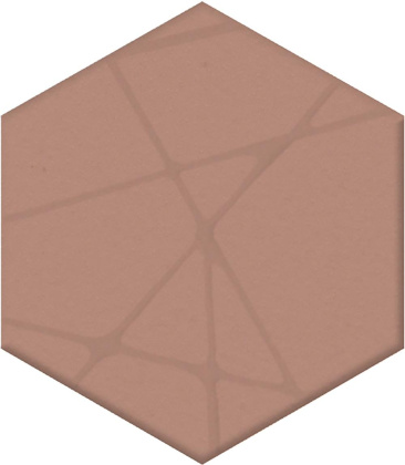 Декор OS\D241\63010 Агуста розовый матовый 5,2см*6см*6,9мм (1уп/26шт/), шт