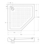 Крышка для сифона CEZARES TRAY-COVER-G Крышка для сифона CEZARES TRAY-COVER-G