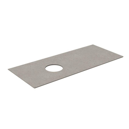 Спец. изделие декоративное для накладных раковин MAGICA Риккарди 120 см, серый матовый (без отвер.) MA.1.0.SG519920R\120