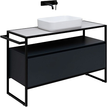 Тумба под раковину Allen Brau Priority 120 1.31004.AM антрацит матовый Тумба под раковину Allen Brau Priority 120 1.31004.AM антрацит матовый