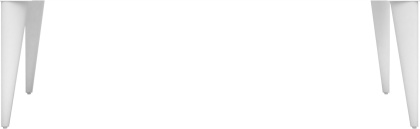 Ножки ATOLLO\CONO классические, белые матовые ATlg.32\CL