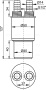 Переходная муфта HT 40/50×G1/2" Переходная муфта HT 40/50×G1/2"