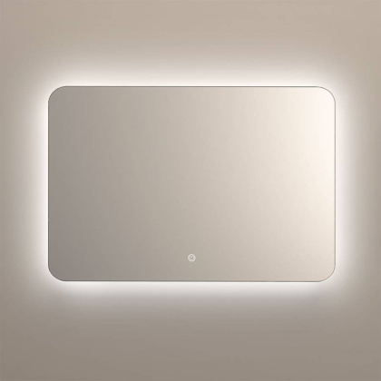 Зеркало LED VLM-3BE120 1200х800 c сенсорным выключателем и диммером Зеркало LED VLM-3BE120 1200х800 c сенсорным выключателем и диммером