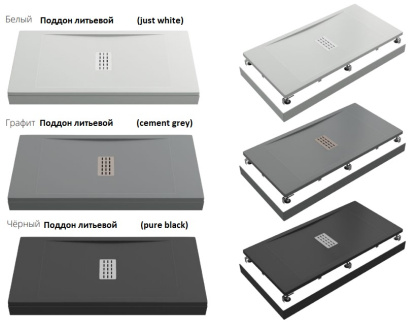 Душевой поддон Creto Etna 160x80 прямоугольный, белый