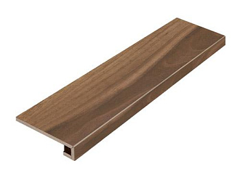 Керамогранит Italon Ступень Мезон Волнат фронт. 33х120