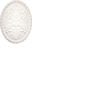 Декор OBA004  Белгравия Овал 12*16*10 (1уп/36шт), шт