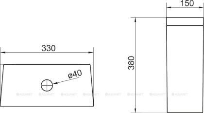 Бачок BelBagno LAGO BB128T Бачок BelBagno LAGO BB128T