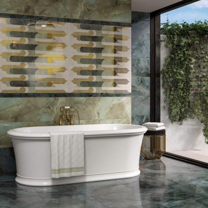 Багет BLF004R Джардина серый темный 7.3*40*28 (уп\12шт), шт