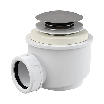 Сифон для душевого поддона CLICK/CLACK, металл Сифон для душевого поддона CLICK/CLACK, металл