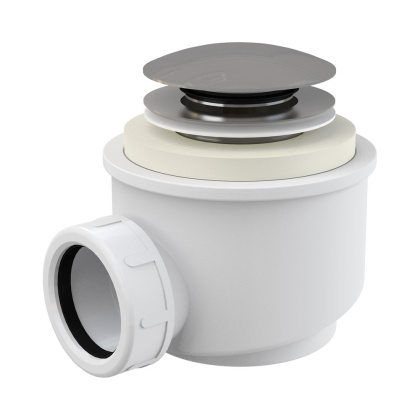 Сифон для душевого поддона CLICK/CLACK, металл Сифон для душевого поддона CLICK/CLACK, металл