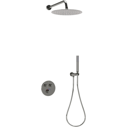 Душевой комплект SANCOS Link встраиваемый, c термостатическим смесителем, цвет хром, арт. SC3005CH