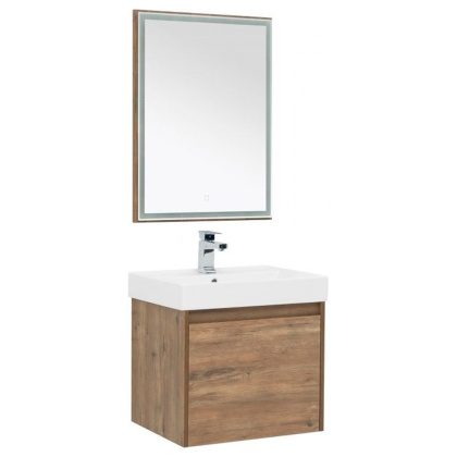 Мебель для ванной Aquanet Nova Lite 60 дуб рустикальный (1 ящик)