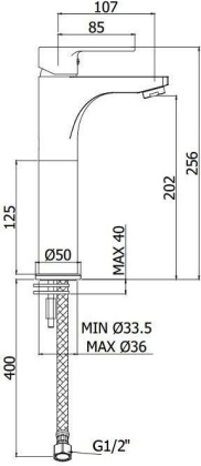 Смеситель для раковины Paffoni Red RED071CR105 Смеситель для раковины Paffoni Red RED071CR105
