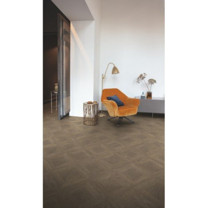 Ламинат Quick-Step Impressive patterns Ultra IPU4504 дуб палаццо коричневый (12мм//1,426м2) (1 200мм, м2