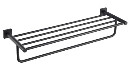 Полочка для полотенец Timo Selene Black 12058/03