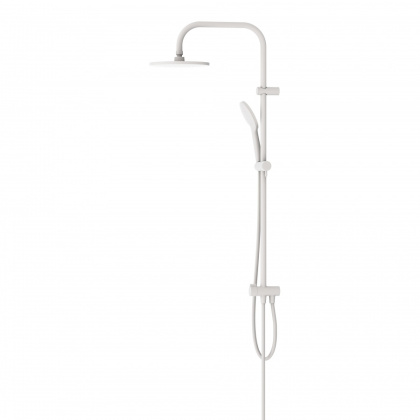 DX977700200 Origin Bit душ. система: верхний душ 230мм, ручн.душ 120мм, 1 режим, штанга 1010мм, Белый DX977700200 Origin Bit душ. система: верхний душ 230мм, ручн.душ 120мм, 1 режим, штанга 1010мм, Белый