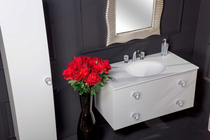 Тумба 110см*48 (52) WHITE 831-110-WH Boheme Тумба 110см*48 (52) WHITE 831-110-WH Boheme