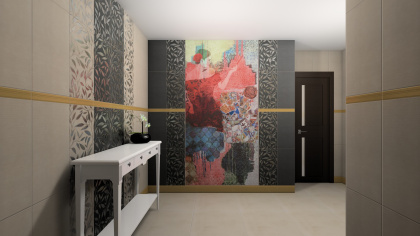 Декор VT\A21\SG5918R Испанский пэчворк 119,5*238,5*11 (уп\1шт), шт