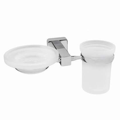 Lippe K-6526 Держатель стакана и мыльницы Lippe K-6526 Держатель стакана и мыльницы