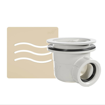 Сифон для душевых поддонов RGW S-010-1 Волна пустыня 90 мм, RGW 502411101-13