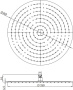 Верхний душ 3D круглый RGW SP-81, RGW 21148125-01