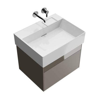 Тумба LOGICA подвесная 2 ящика 60 см, песчаный