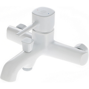 Смеситель для ванны/душа Orange Karl M05-100w белый