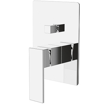 ROMANO Встраиваемый смеситель с переключателем, хром ROM-VDI-CRM