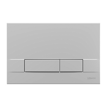 Кнопка смыва Lemark BIT  механическая цвет: хром матовый