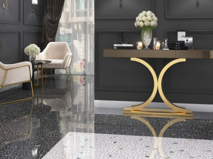 Керамогранит SG594202R Палладиана черный декорированый 119,5*238,5 (1шт/2,85м2), м2