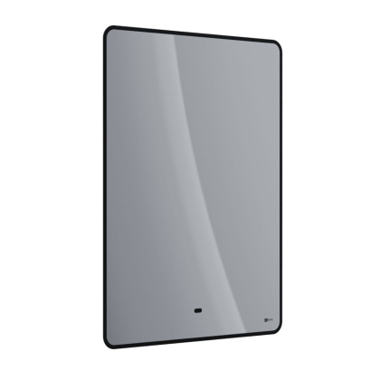 Зеркало Lemark MIOBLACK 60х80см с интерьерной подсветкой, с подогревом Зеркало Lemark MIOBLACK 60х80см с интерьерной подсветкой, с подогревом