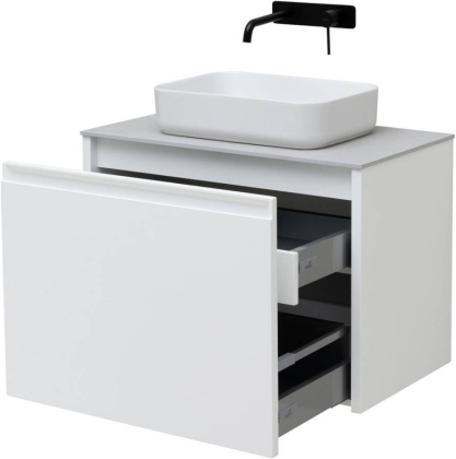 Тумба под раковину Allen Brau Fantasy 80 1.11002.WM белый матовый Тумба под раковину Allen Brau Fantasy 80 1.11002.WM белый матовый