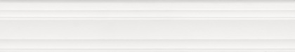 Бордюр Багет Беллони белый матовый обрезной 40x7,3x2,7