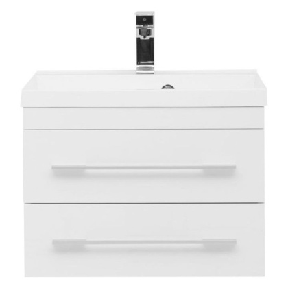 Тумба с раковиной Aquanet Нота 58 белый