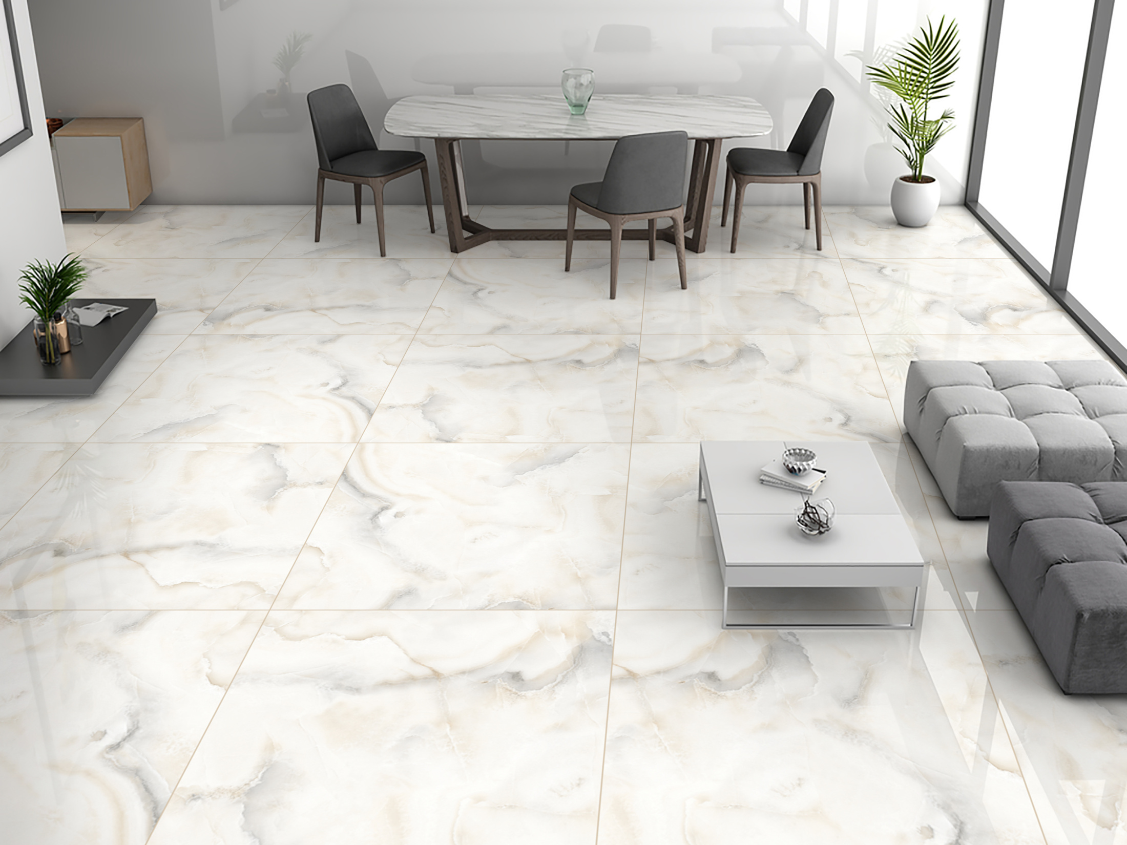 Керамогранит 600x600 Dove Onyx Керамогранит 600x600 Dove Onyx